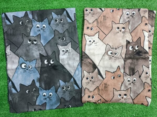 Echarpe "Gatos com olhos grandes"