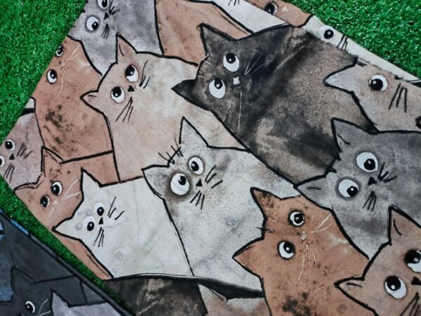 Echarpe "Gatos com olhos grandes" - Image 4