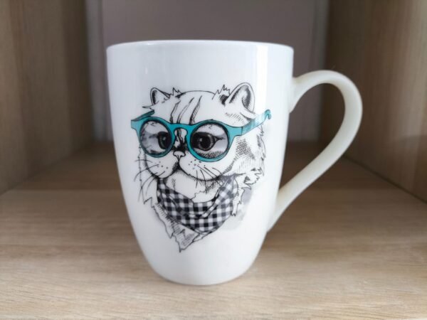 Caneca "Gato com Óculos"