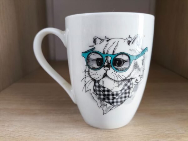Caneca "Gato com Óculos" - Image 2