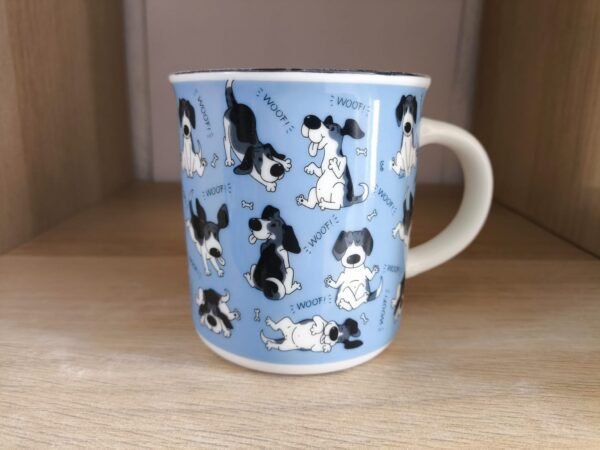 Caneca Colorida "Cães a Brincar" - Image 4