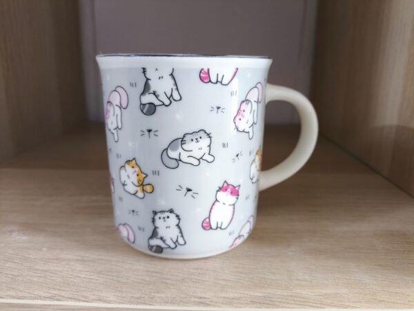 Caneca Colorida "Gatos a Brincar" - Image 4