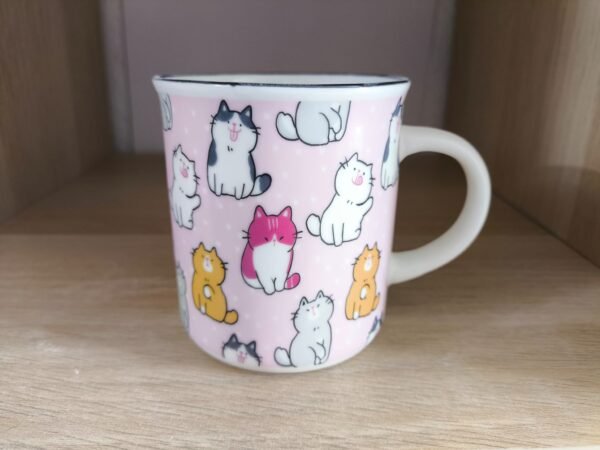 Caneca Colorida "Gatos a Brincar" - Image 6
