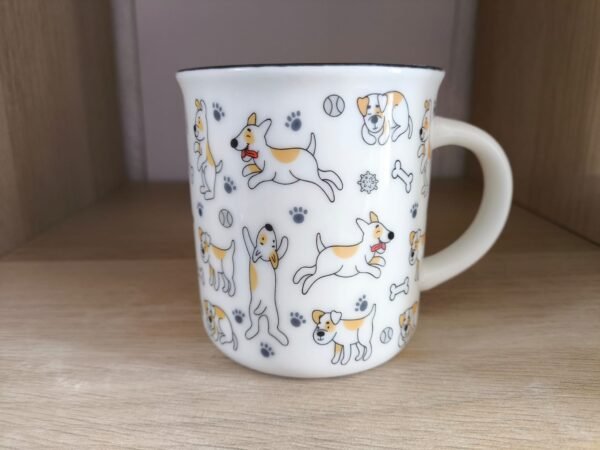 Caneca Colorida "Cães a Brincar" - Image 6