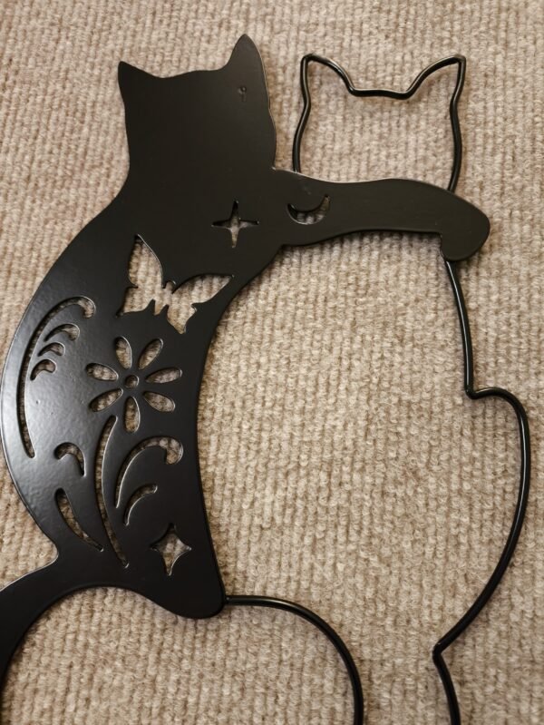 Placa Decorativa em Metal "Abraço" - Image 2