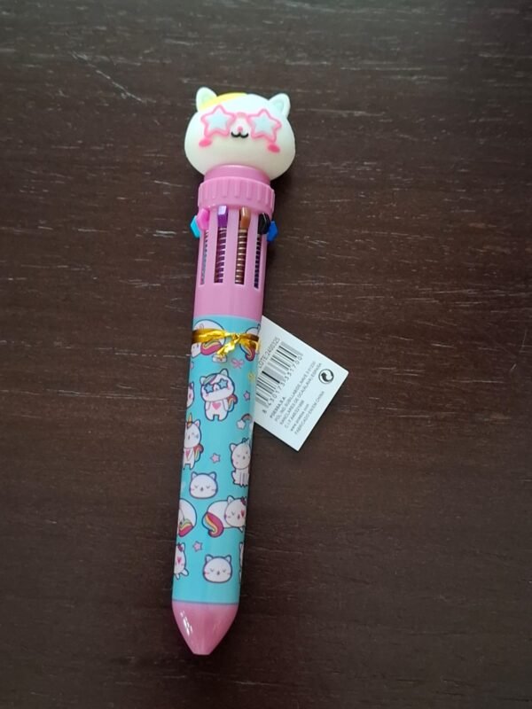 Caneta Multicor com Gatos - Image 2