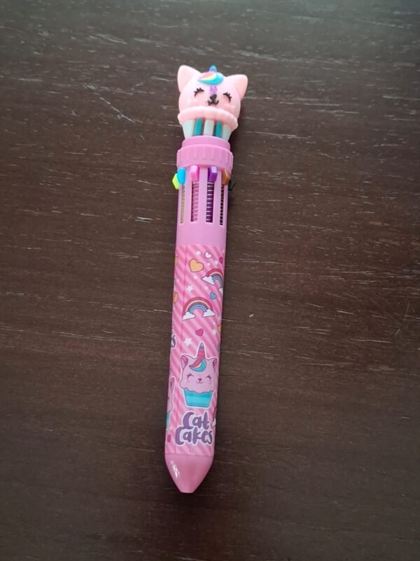 Caneta Multicor com Gatos - Image 4