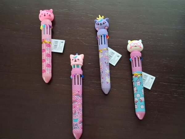 Caneta Multicor com Gatos - Image 6