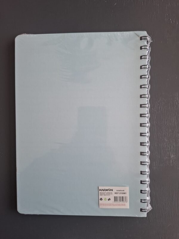 Caderno A5 Pautado de Argolas "Music is my Life" - Image 2