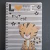 Caderno A5 Pautado de Argolas "Love my Cat"