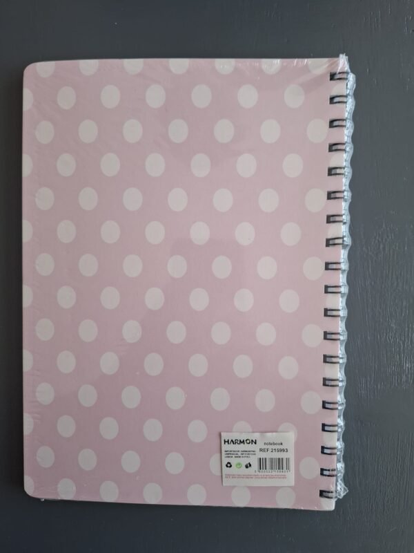 Caderno A5 Pautado de Argolas "The Cute Cat" - Image 2