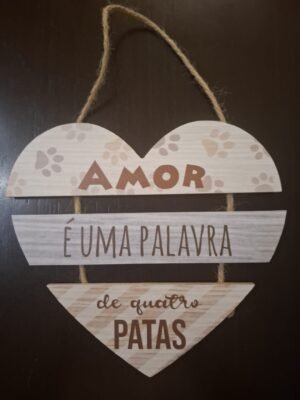 Placa Decorativa "Amor" II