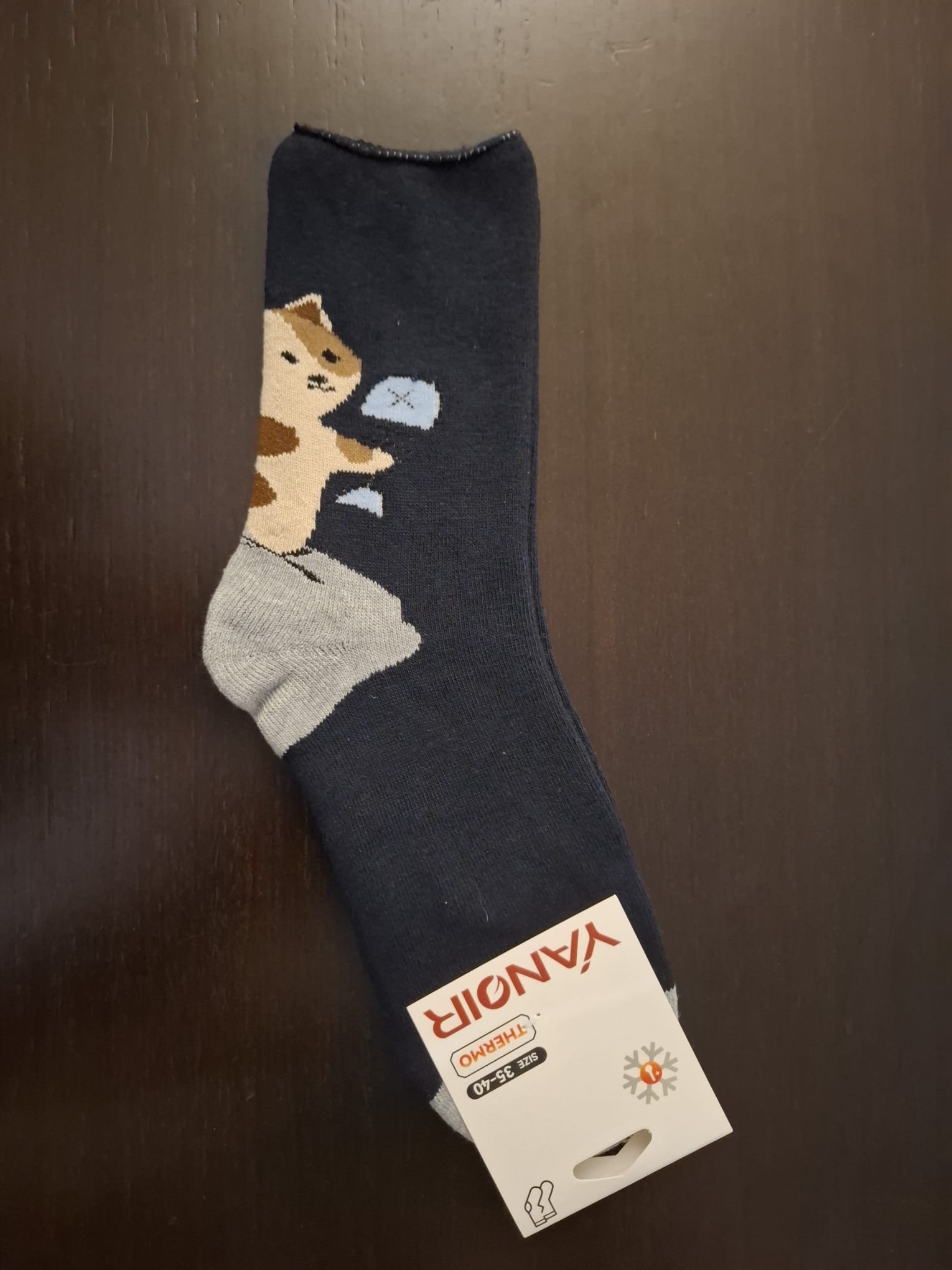 Meias Térmicas sem Elástico "Gatos no Penhasco" (35-40 EUR) - Image 5