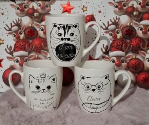 Caneca com Gatos (250 mL)