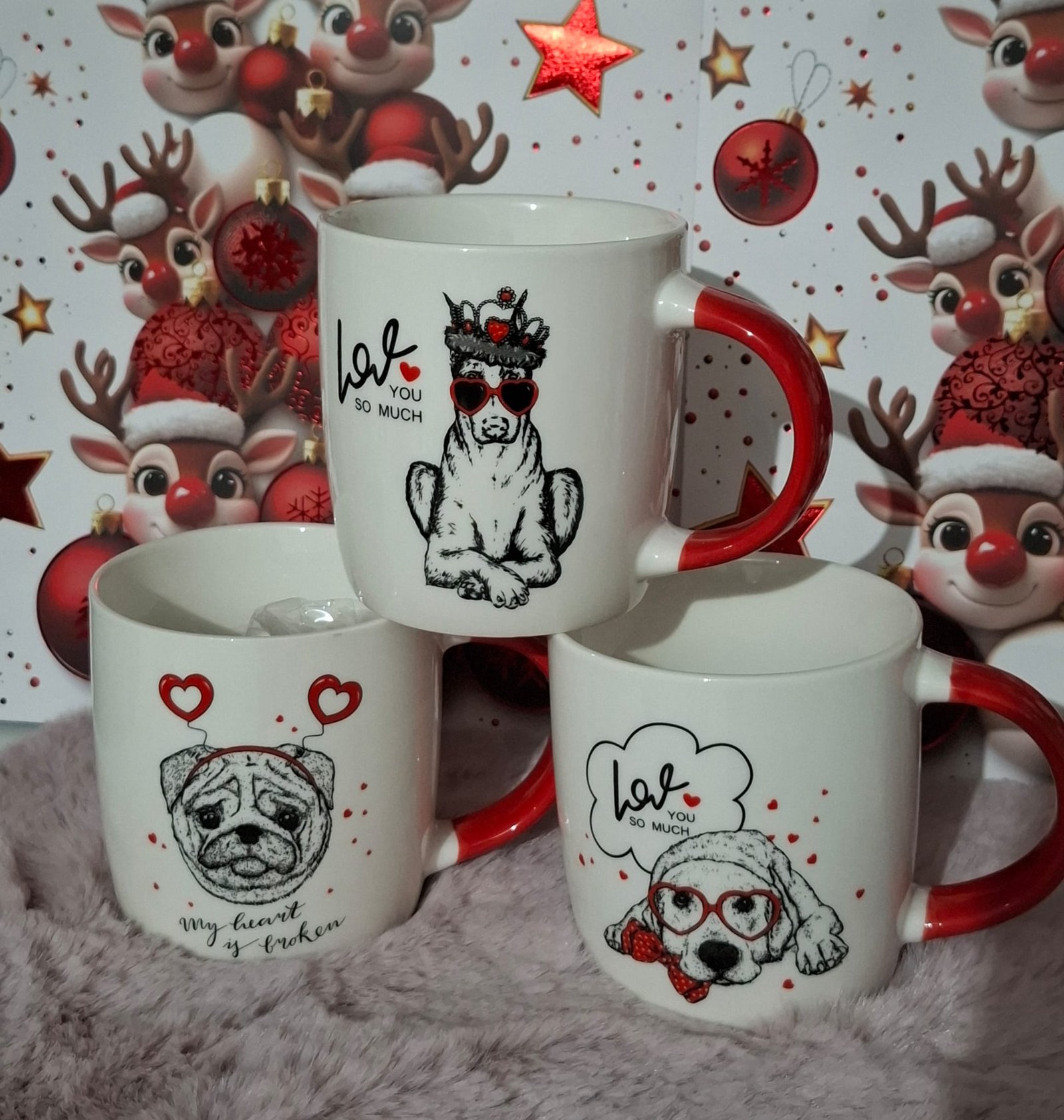 Caneca com Cães (250 mL)