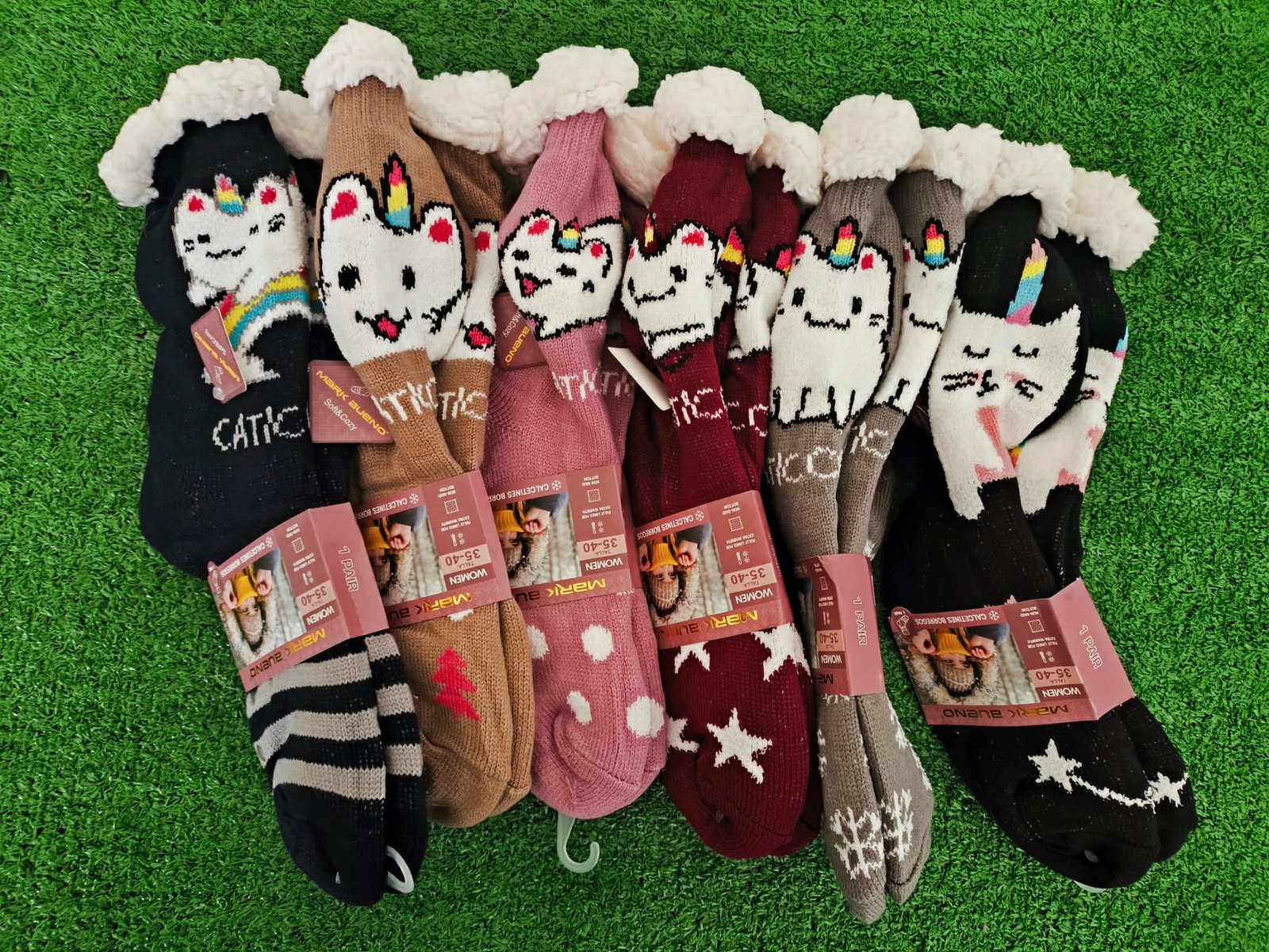 Meias Polares Antiderrapantes "Caticorn" (35-40 EUR) - Image 2