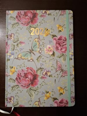 Agenda 2026 Azul com Flores (A4)