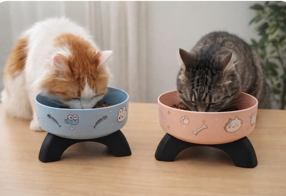 Comedouro Elevado "Enjoy Life"